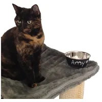 Karlie - beschreibbarer Futternapf - schwarz - 500 ml