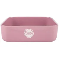 Sallys Stoneware Ofenform - eckig - Ruby Rose -