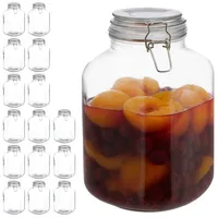 Relaxdays 16 x 3 Liter Einmachglas - Transparent