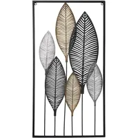 MF Wanddeko Noxi Wandschmuck 3D Bild Metalldeko Metall Metallbild