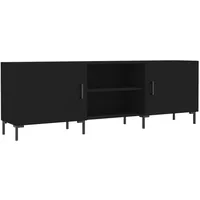 VidaXL TV-Schrank Schwarz 150x30x50 cm Holzwerkstoff