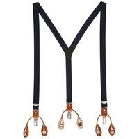 LLOYD Hosenträger Herrenhosenträger Marine/Blau 7151, Farbe:Blau, Länge Hosenträger:120 cm