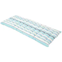 Homescapes Bankauflage New England mit Schottenmuster, 100% Baumwolle -