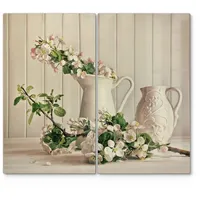 Deqori Herdabdeckplatten Glas | 2er Set 60x52 cm |