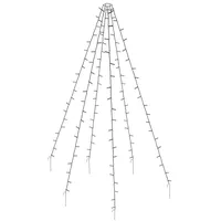 Spetebo LED Weihnachtsbaum Überwurf - mit 6 Strängen á