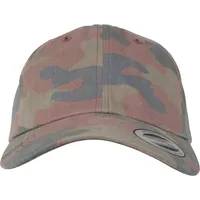 Flexfit Unisex 6245FC-Low Profile Cotton Cap, Wood camo, one