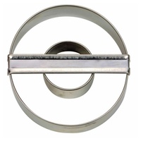 Städter Ausstecher Doppelring glatt Edelstahl ø 6 cm