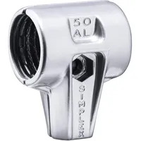 Halder SIMPLEX-Schonhammergehäuse ohne Einsätze, ohne Stiel 50A mm