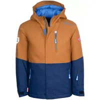 TROLLKIDS Hallingdal Jacke - Bronze / Navy - 116