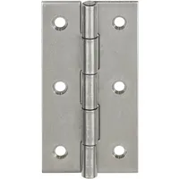 Vormann Schmale Scharniere Edelstahl (v2a), 100 x 52, gerollt,