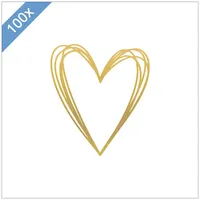Ppd Papier Servietten 33 x 33 cm Wohntextilien, Tischwäsche,