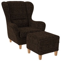 Supellex Ohrensessel Sofia Webstoff 72 x 100 x 80