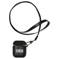 URBAN CLASSICS Earphone Case Necklace in Schwarz, Größe one