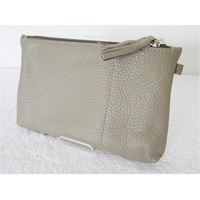 Bellissima Leder-Kult.-Tasche Dollaro creta