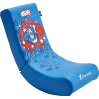 X Rocker MarvelTM Captain America Floor Rocker Gaming-Bodensessel für