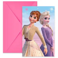 Procos 94057 - Einladungen Frozen 2 Wind Spirit, FSC®