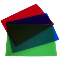 Livepac Office Schreibtischunterlage 30x42cm / Farbe: je 1x transluzent