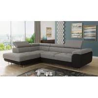 Sofnet Ecksofa Caris mit Schlaffunktion und einstellbare Kopfstützen, Wohnlandschaft