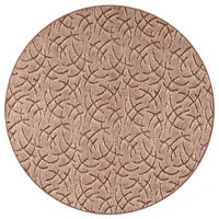 Snapstyle Konturenschnitt Hochflor Teppich Frieda Rund
