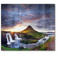 Deqori Herdabdeckplatte Glas | einteilig 60x52 cm | Motiv