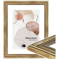 WandStyle Bilderrahmen H450 Antik Gold 30x40 cm 2er Set