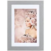 Ideal Trend Bilderrahmen Holz Silber 40x40 cm 1 St.