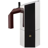 Alessi Menhir Espressokocher, Silber