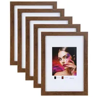 Ideal Trend Bilderrahmen Holz Lifestyle braun 40x50 cm 5er