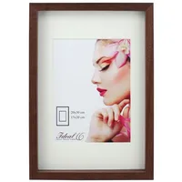 Ideal Trend Bilderrahmen 3D Objektrahmen Holz braun 13x18 cm