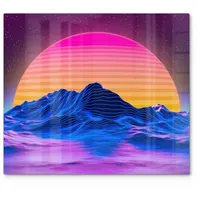 Deqori Herdabdeckplatte Glas | einteilig 60x52 cm | Motiv