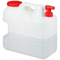 Relaxdays Wasserkanister 20 l rot/weiß 19 cm x 35,5