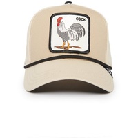Goorin Bros. Trucker Cap Rooster 100 Creme Beige, Size:OneSize