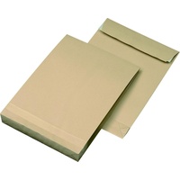 MAILmedia Faltentaschen mit 4 cm Falte 140g/m2: 25 Stück,