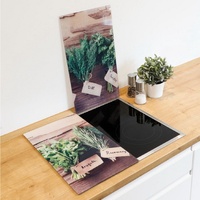 Hi Herdabdeckplatten-Set 2-tlg. Motivdruck