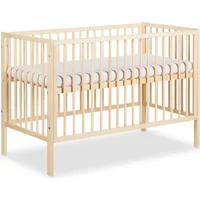 Clamaro 'Nap' 120 x 60 Babybett Gitterbett aus Kiefernholz