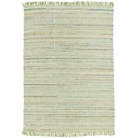 Pergamon Baumwolle, Grün, Textil, 140x200 cm, Teppiche & Böden,