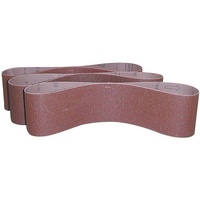 Güde Band-und Tellerschleifer Schleifband / Schleifpapier 3-tlg. K100 440x100mm