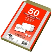 MAILmedia 100 (2x 50) Mailpack® Versandtaschen mit Fenster