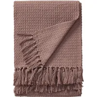 Benuta pure Baumwolldecke Rosa 125x150 cm, - benuta Pure