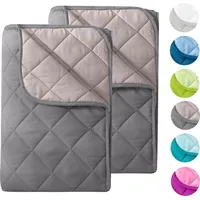 Wometo Sommerbett, grau 135x200 cm, OEKO-TEX®, Schlaftextilien, Bettdecken