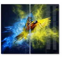 Deqori Herdabdeckplatten Glas | 2er Set 60x52 cm |