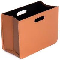 Creedwood ZEITUNGSKORB Braun, Textil, 19x30x40 cm, Ordnen | Aufbewahren,