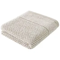 Herzbach home Italiana Duschtuch 70 x 140 cm grau