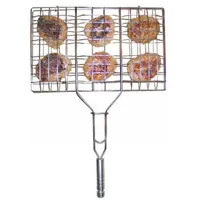 Schneider Grillgeräte Grillwender 35 x 22 cm Edelstahl weiß