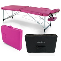 Vendomnia Mobile Massageliege Massagetisch Massagebank 2 Zonen klappbar Tasche