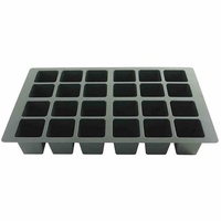 Siena Garden Topfplatte 310x530 mm mit 24 Töpfen Ø