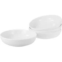 CreaTable CreaTable, 22555, Serie Allround Weiss, 4-teiliges Geschirrset, Poke