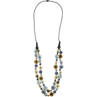 COLLEZIONE ALESSANDRO Lange Kette "Hilda", Damen, Gr. onesize, Holz,