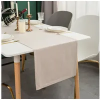Simurq Tischläufer Modern | Abwaschbar, Wasserabweisend, Lotuseffekt | Outdoor,
