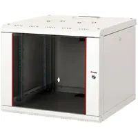 Equip Pro Mount 19'-Schrank, 09HE, 600x600mm Glastür grau